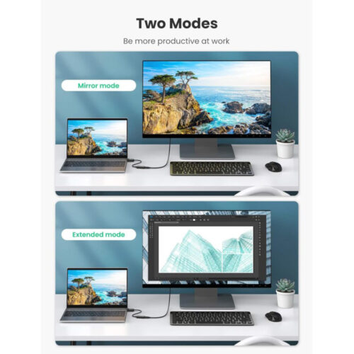 UGREEN 4K Display Port Male to HDMI Female Converter