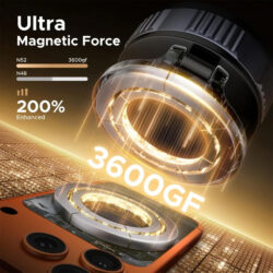 UGREEN Pro-Series MagSafe Car Mount, Ultra-Strong Vacuum Suction