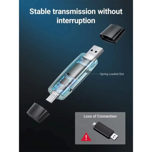 UGREEN 2-in-1 USB 3.0 & USB-C SD Card Reader