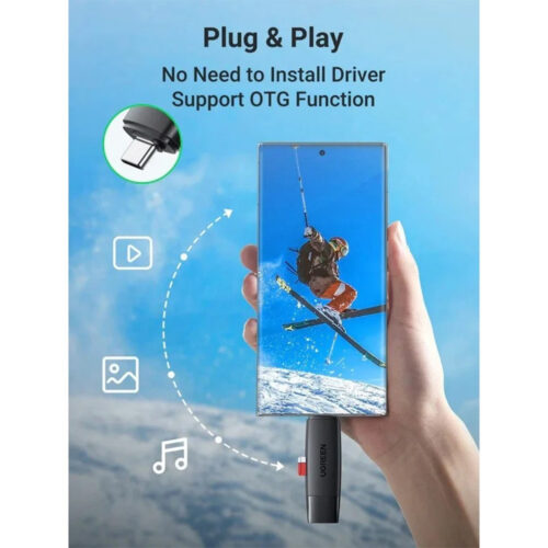 UGREEN 2-in-1 USB 3.0 & USB-C SD Card Reader