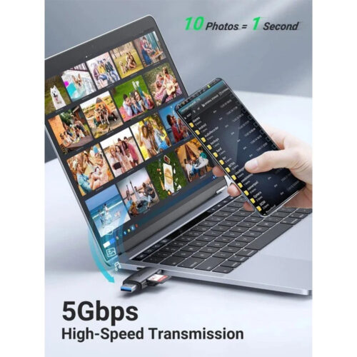 UGREEN 2-in-1 USB 3.0 & USB-C SD Card Reader