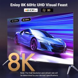 UGREEN Display Port Male 1.4 To HDMI 2.1 Male 8K Braided Cable