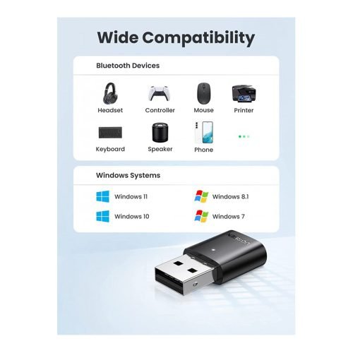 UGREEN USB Bluetooth 5.0 Adapter