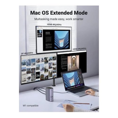 UGREEN 12-in-1 Triple Display USB-C Hub