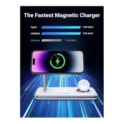 UGREEN 3-in-1 MagSafe Wireless Charging Station