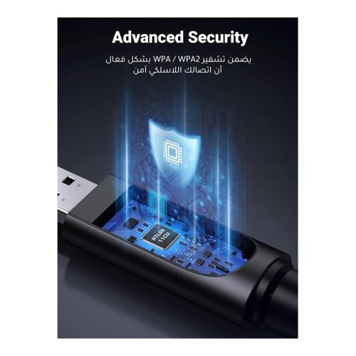 UGREEN AC650 High-Gain Wireless USB Adapter