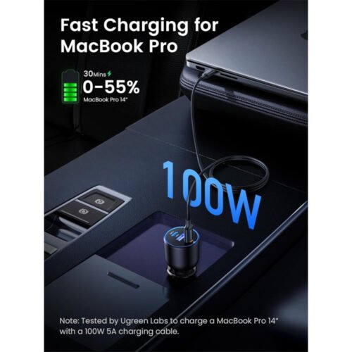 UGREEN 130W USB-C Car Charger