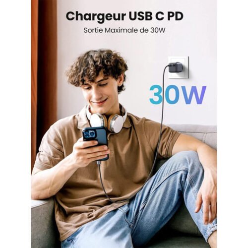 UGREEN NEXODE 30W GaN Tech Chip, Smart & Fast Charger