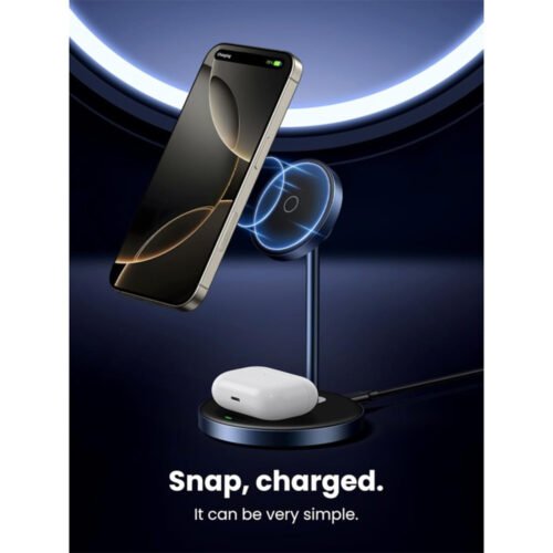 UGREEN Qi-Certified 2-in-1 Magnetic Wireless Charger