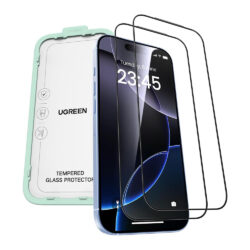 UGREEN Premium 2-Pack Tempered Glass Screen Protector
