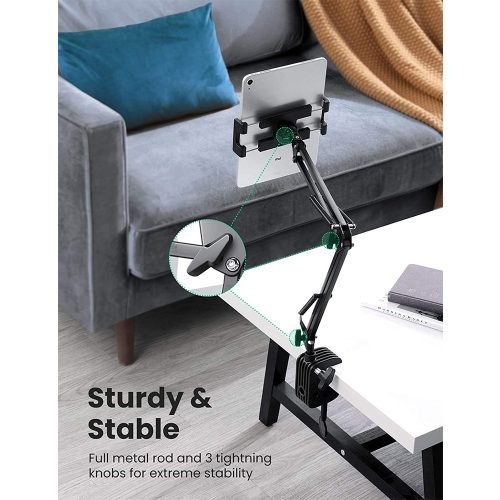 UGREEN Universal Phone and Tablet Holder Lazy Stand With Folding Aluminium Alloy Long Arm