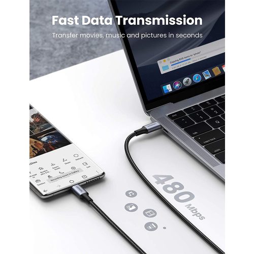 UGREEN USB-C to USB-C Fast Cable Aluminium Braid