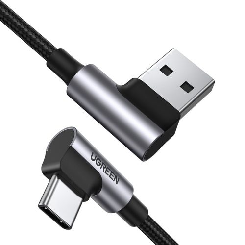 UGREEN USB-A To USB-C Angled 5V/3A Fast Cable – 2m