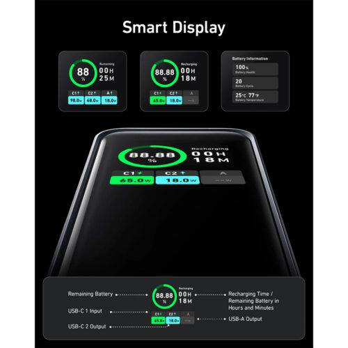 Anker Prime 20,000mAh Power Bank (200W)