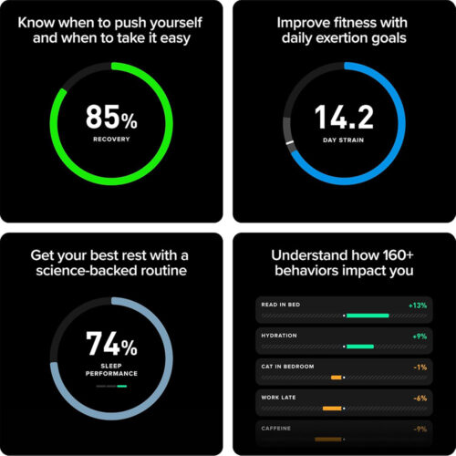 WHOOP 5.0 – One & Peak
